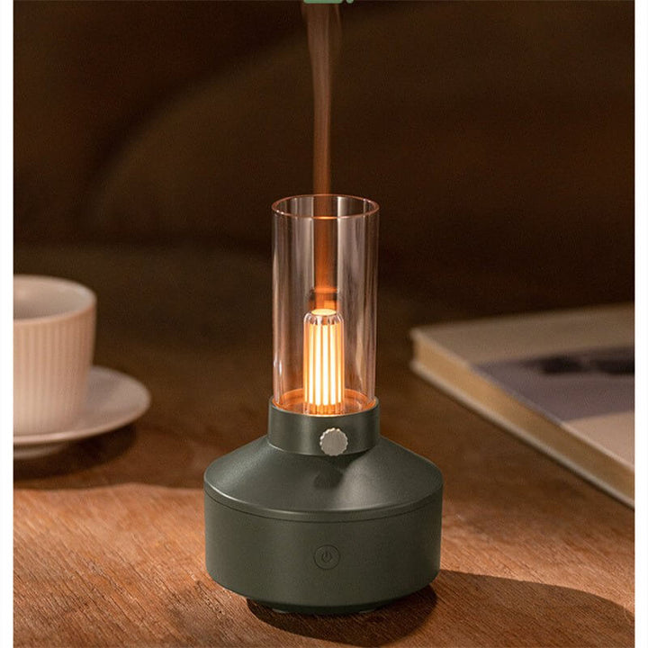 Ultrasonisk Aroma Diffuser med Natlys