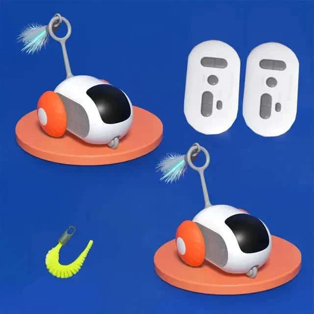 Interaktivt Kattelegetøj - Automatisk & USB-opladning
