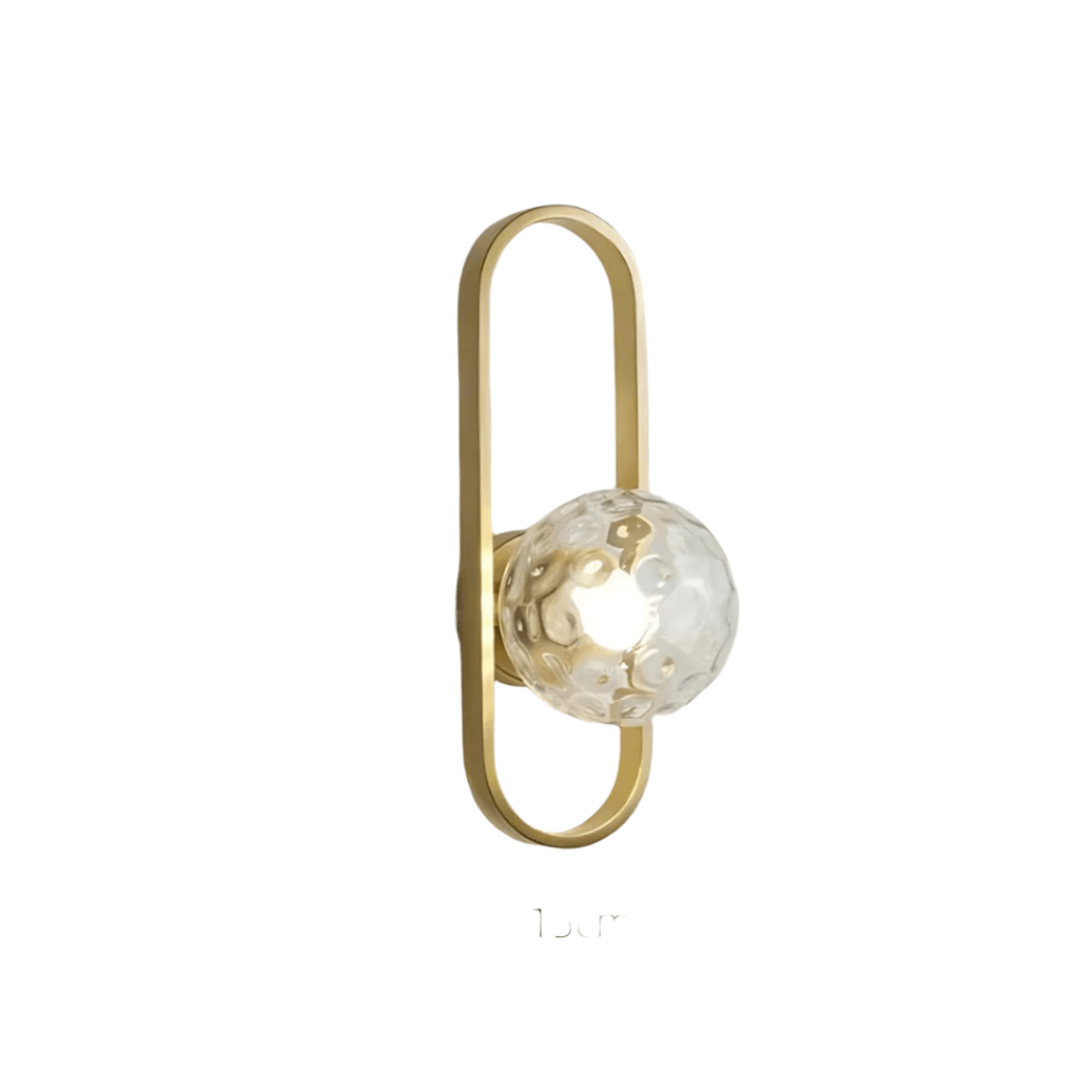 Moderne LED Glas Væglampe Camille til Hjemmet
