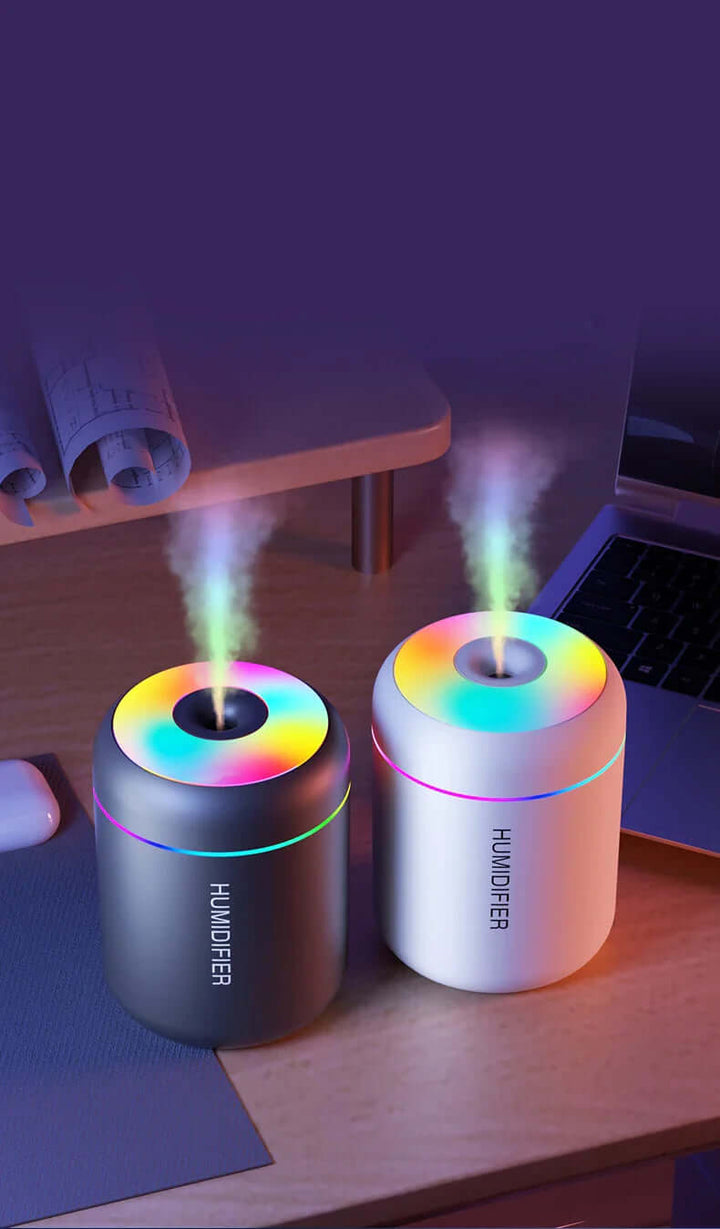 USB Mini-Luftfugter med Aromaterapi