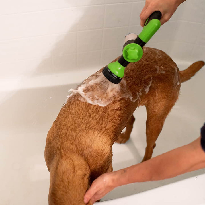 Hundeduschhoved til hurtig og nem vask