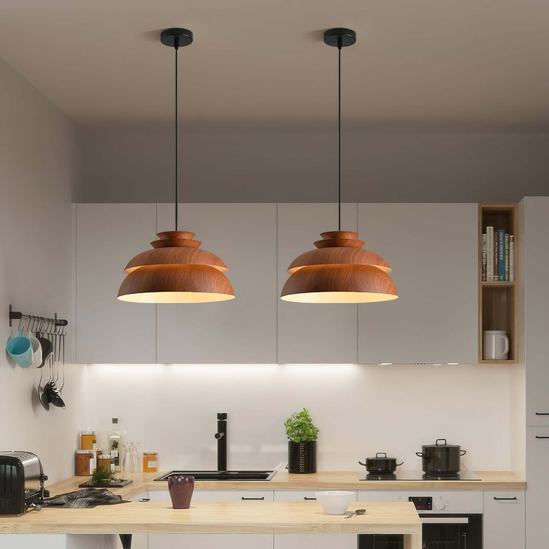 Elegant Midori Pendellampe i Aluminium