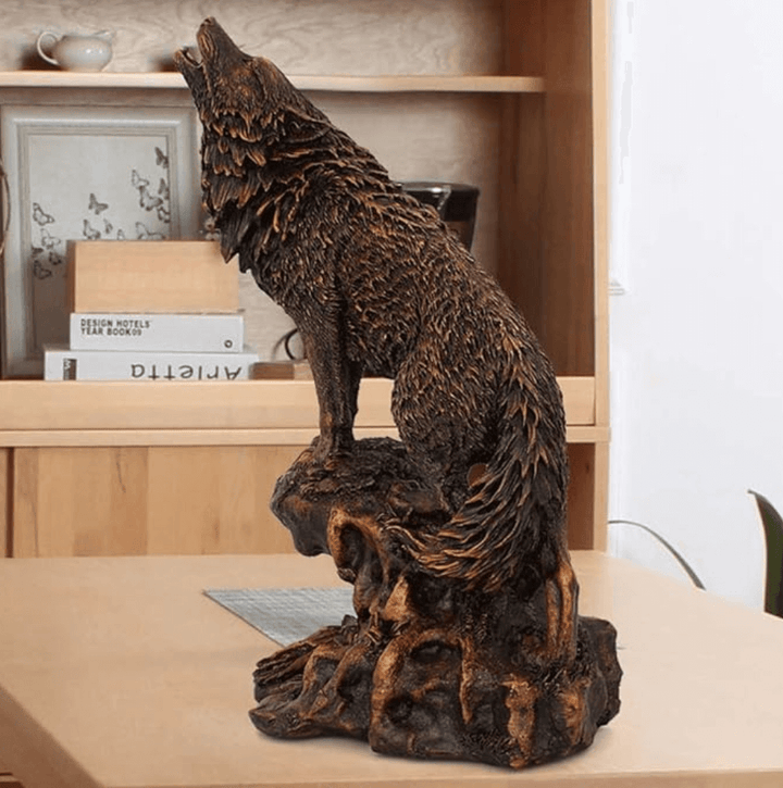Majestætisk Ørnskulptur i Bronze