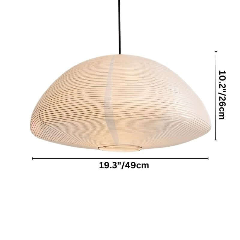 Minimalistisk Papir Pendellampe 26cm