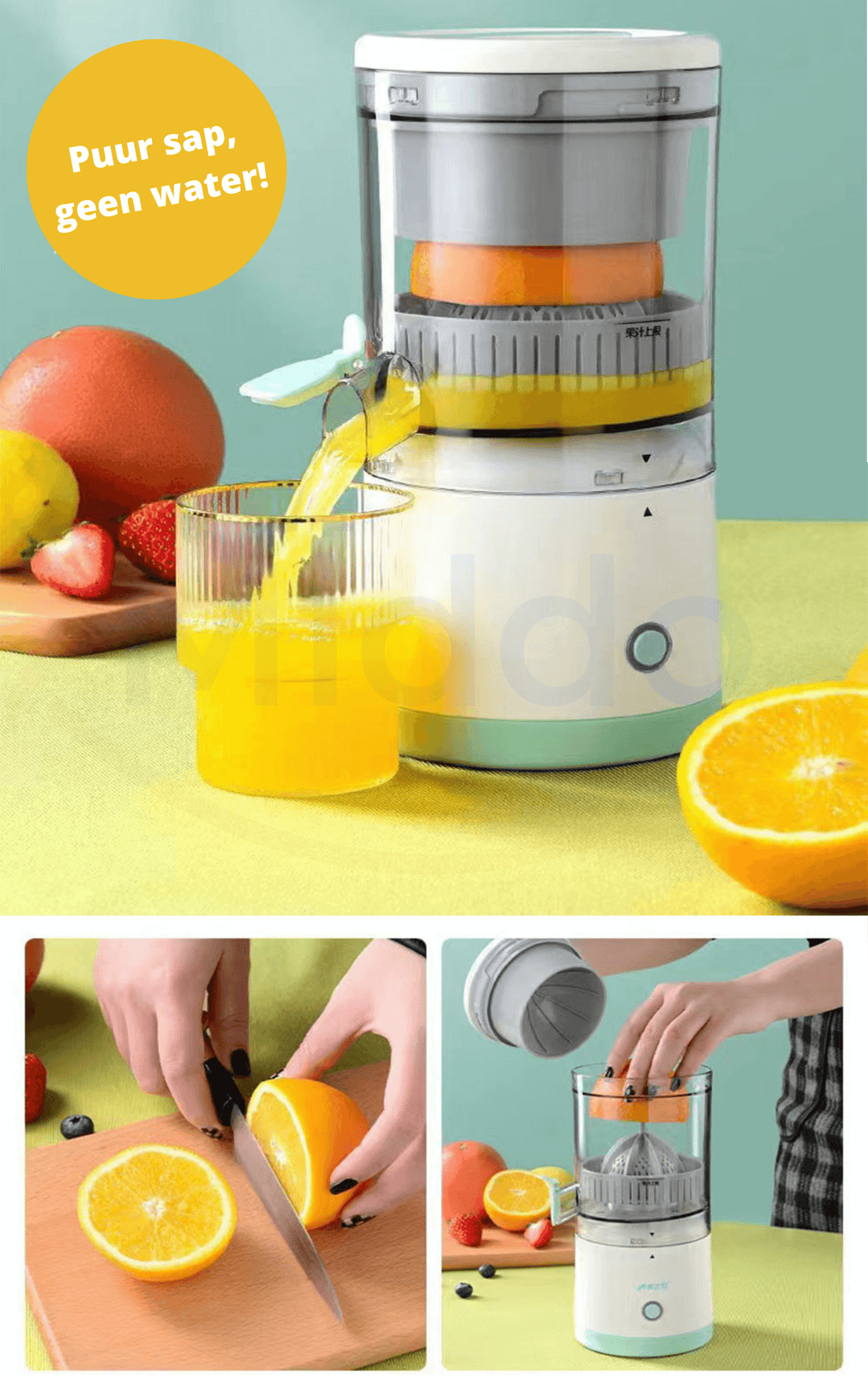 Elektrisk citruspresser til frisk juice