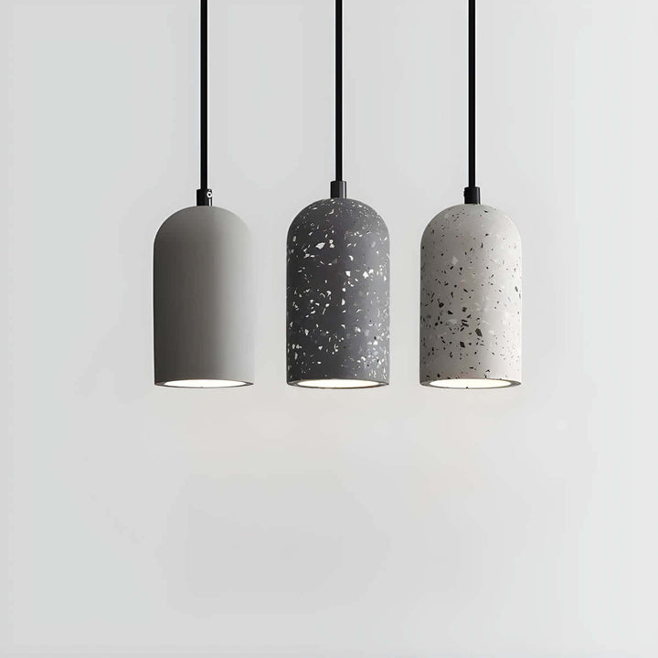 Minimalistisk beton pendellampe til stuen