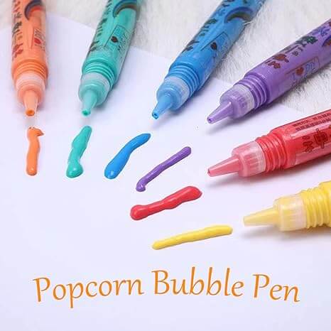 3D Puffy Pen sæt - Skab unikke 3D kunstværker