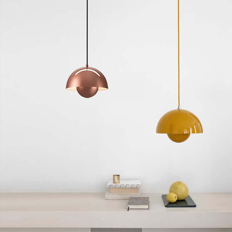 LED Pendelarmatur i urtepotte design til soveværelset