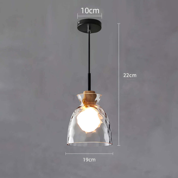 Moderne Glas Lysekrone med 1/3 Hoveder