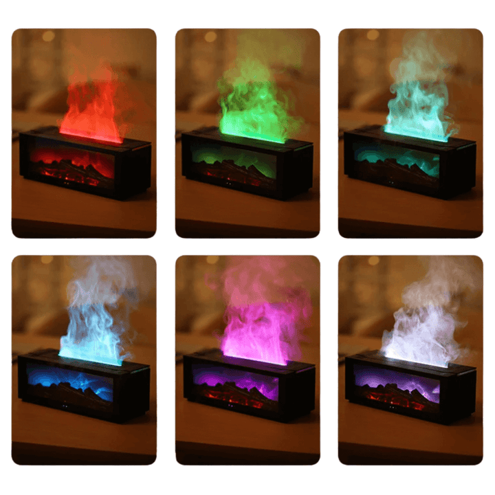 Flammeeffekt Aroma Diffuser til Hjemmet