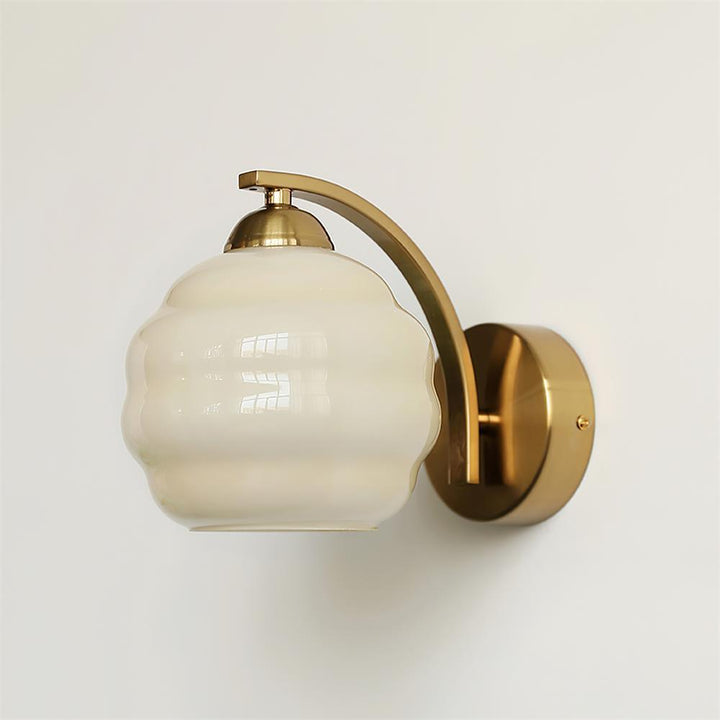 Vintage væglampe i Art Deco-stil