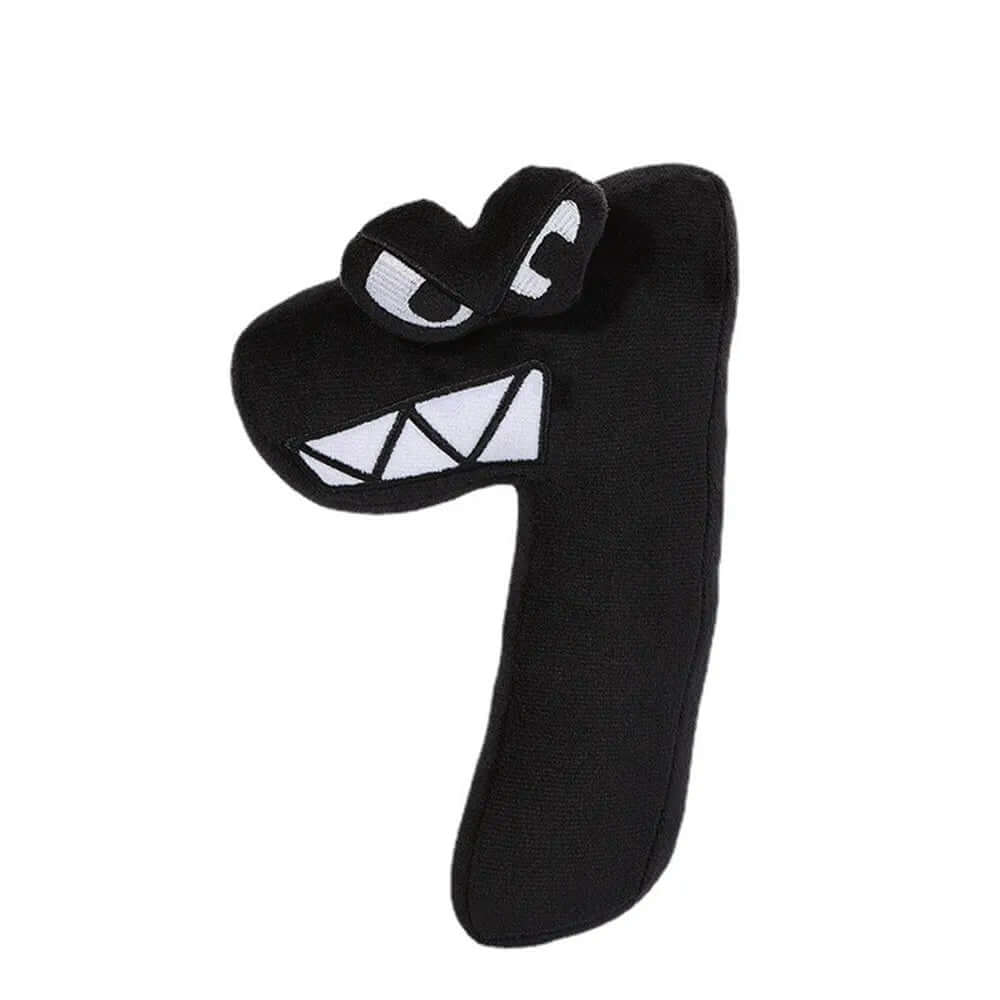 Blødt Tal-plysdyr 19 cm - Nummerven