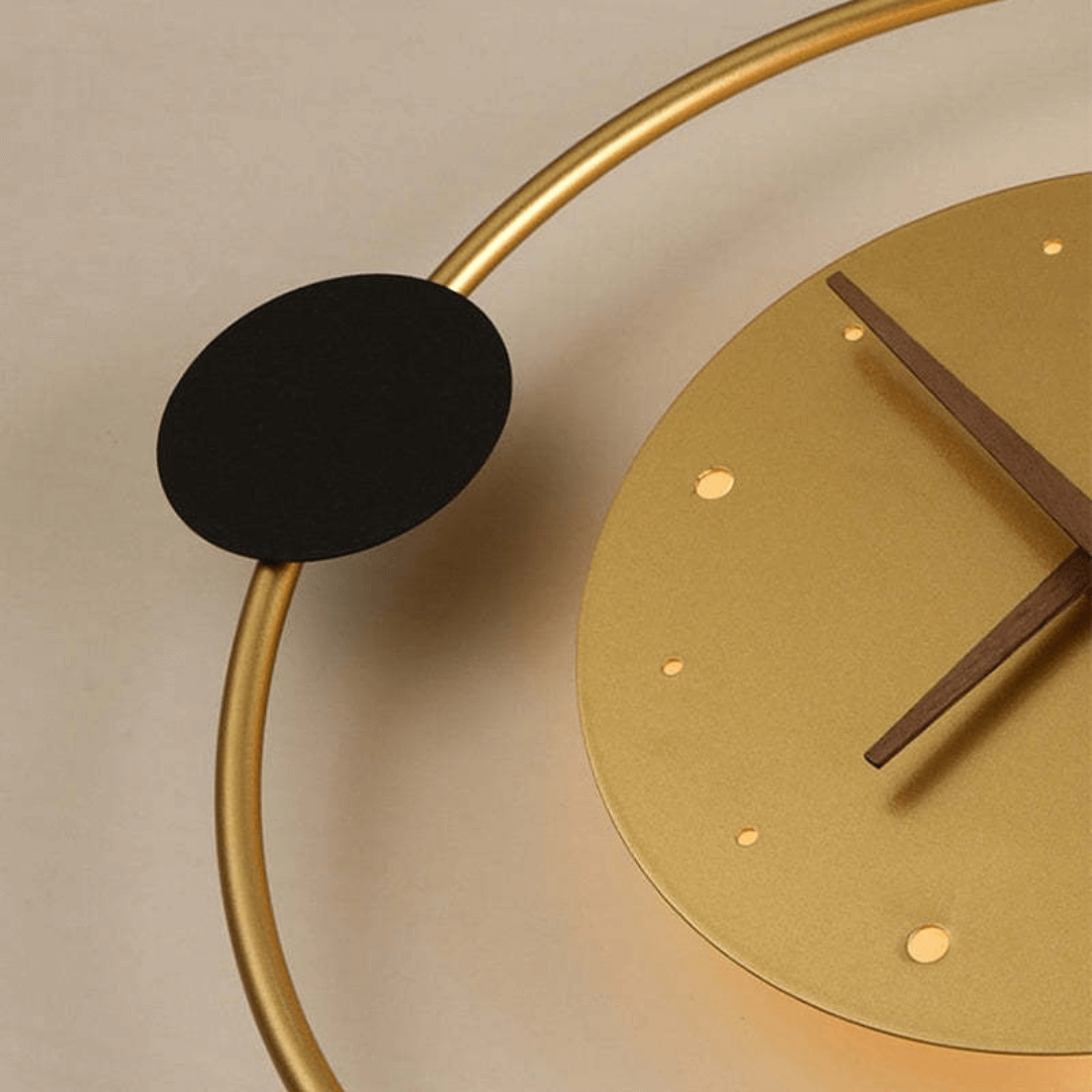 LED Vægur med Belysning, Moderne Design