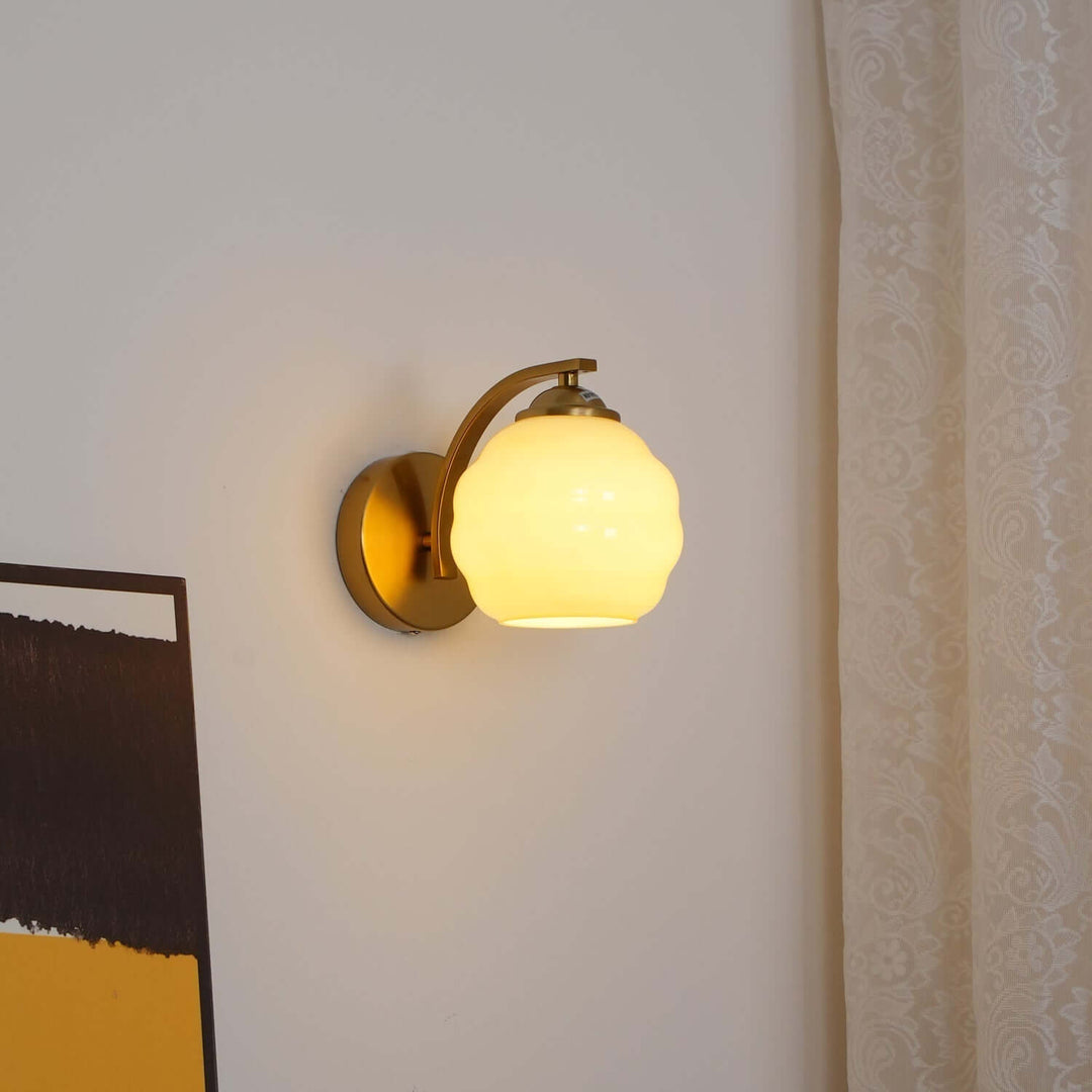 Vintage væglampe i Art Deco-stil