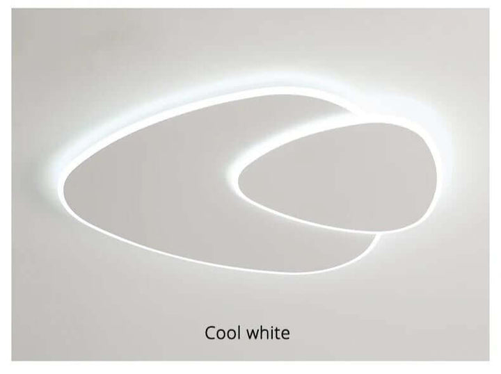 Elliptisk LED Loftlampe - Modern Stil