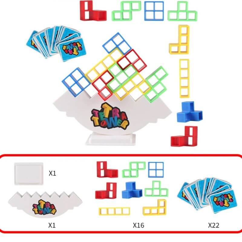 3D Kinetisk Balance Tårn - Dekoration & Afslapning