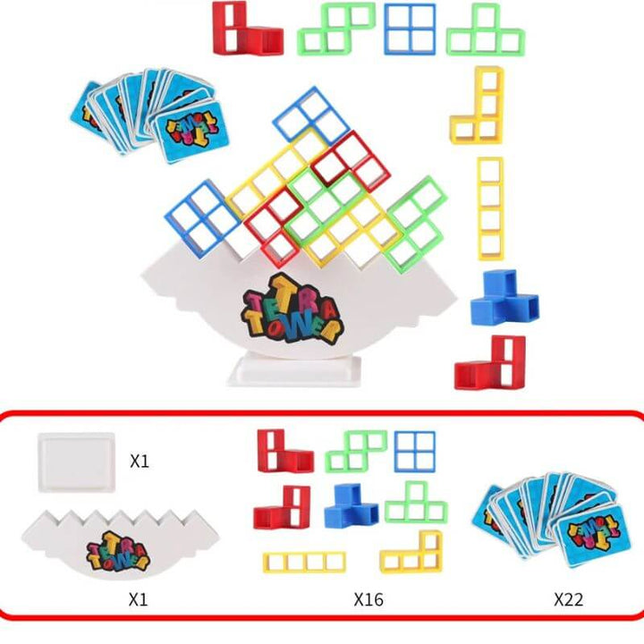 3D Kinetisk Balance Tårn - Dekoration & Afslapning