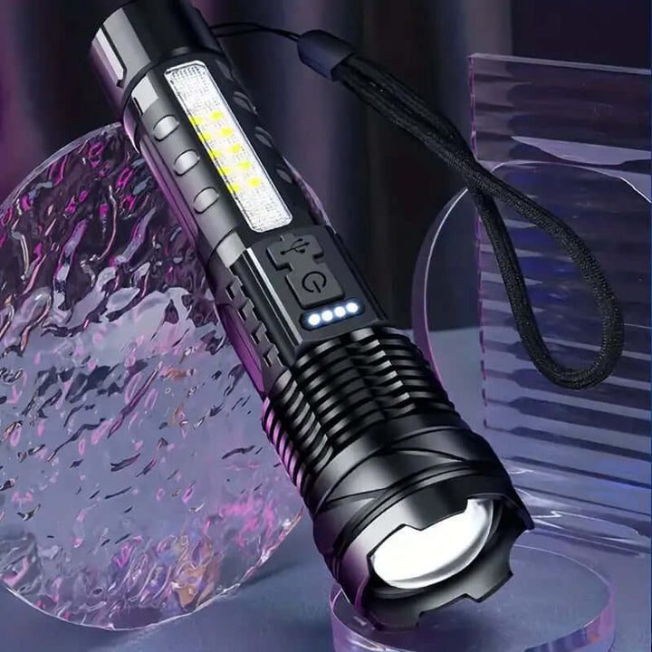 Ultrastærk Taktisk Lommelygte 5000 Lumen