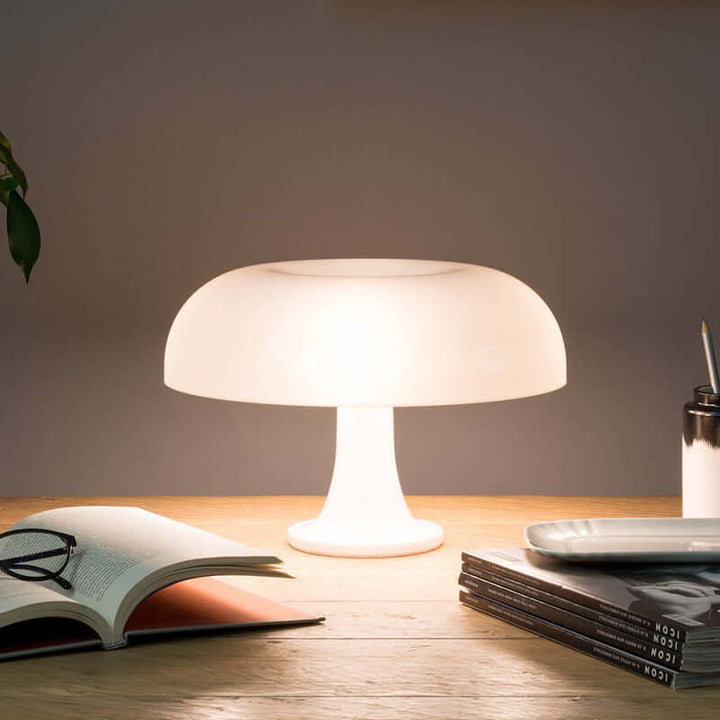 Minimalistisk Svampe Bordlampe