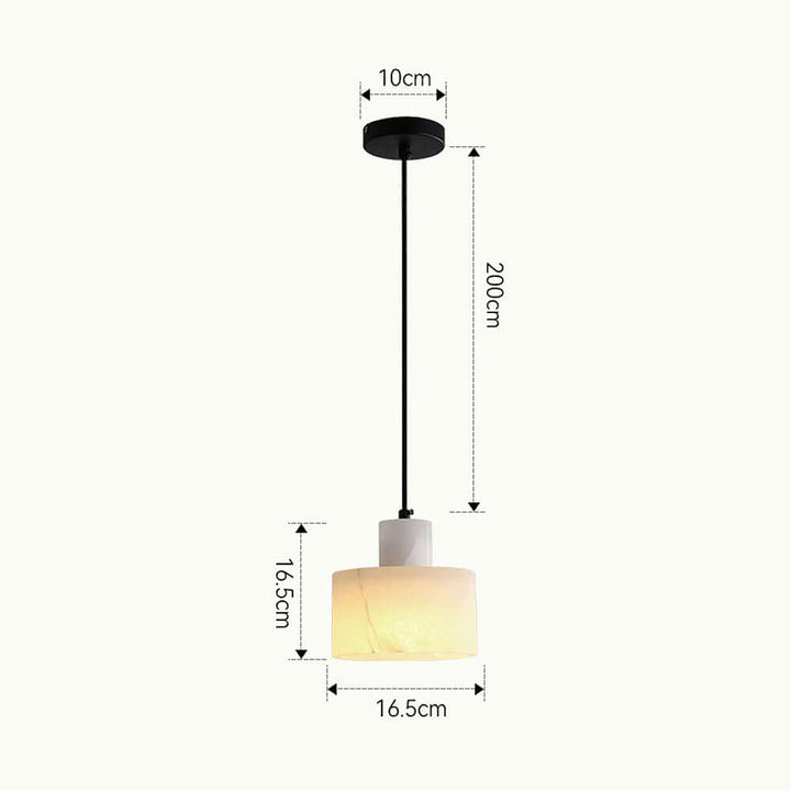 Minimalistisk Marmor Pendellampe
