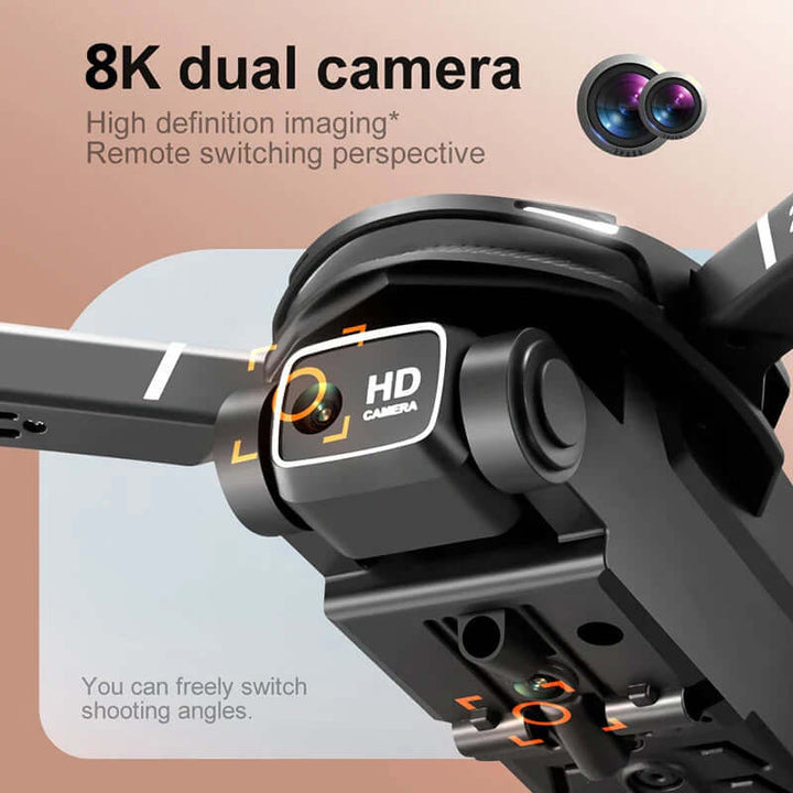 Mini Drone med 8K HD Kamera & GPS til Luftfotografering