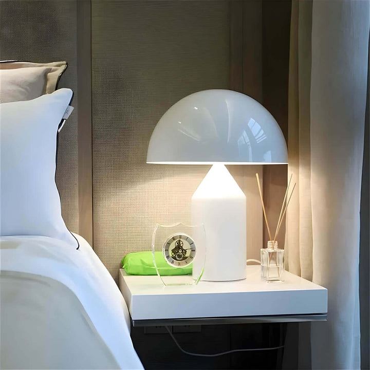 Vintage bordlampe med moderne flair
