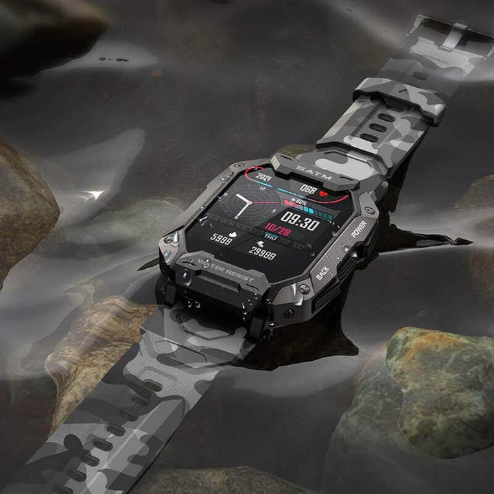 Robust Smartwatch med AMOLED-Display