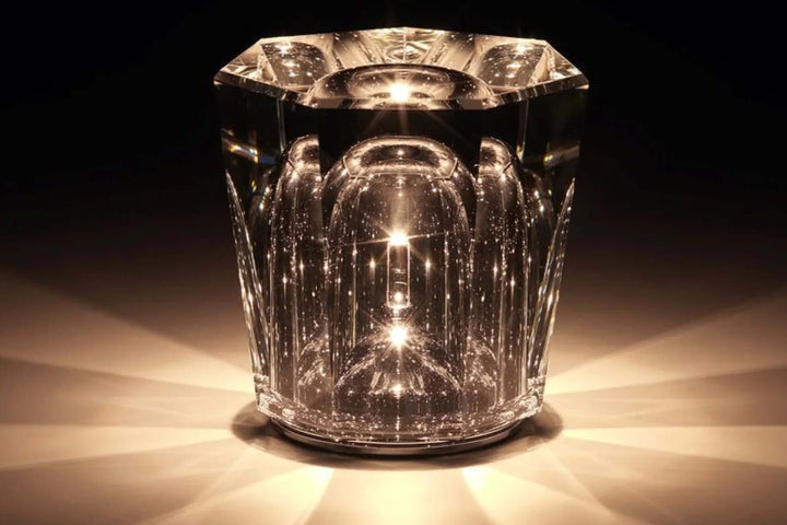 Elegant LED Krystal Diamant Bordlampe