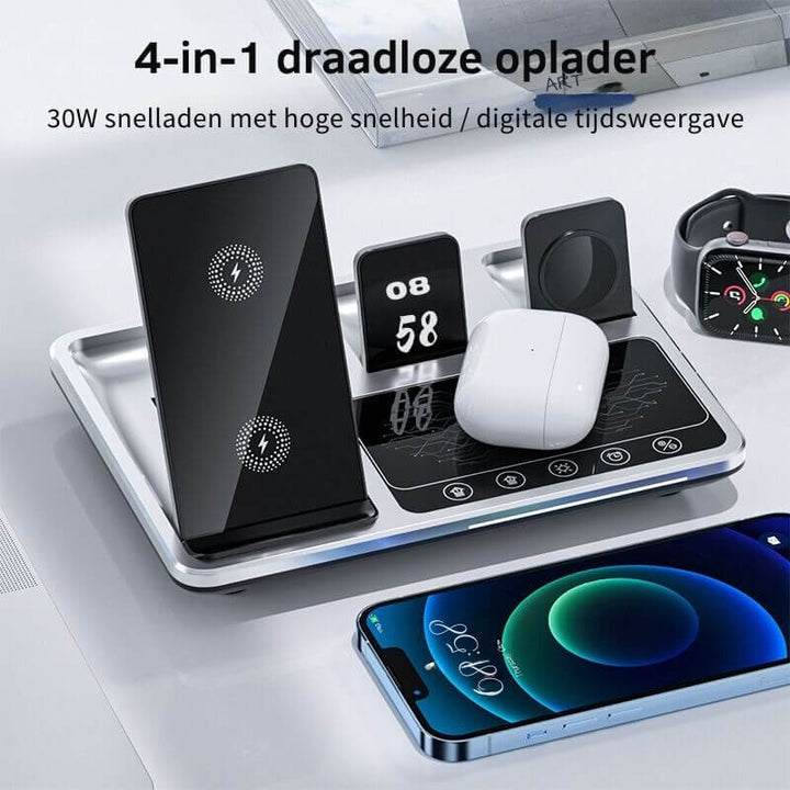 Multifunktionelt 4-i-1 Opladningshub