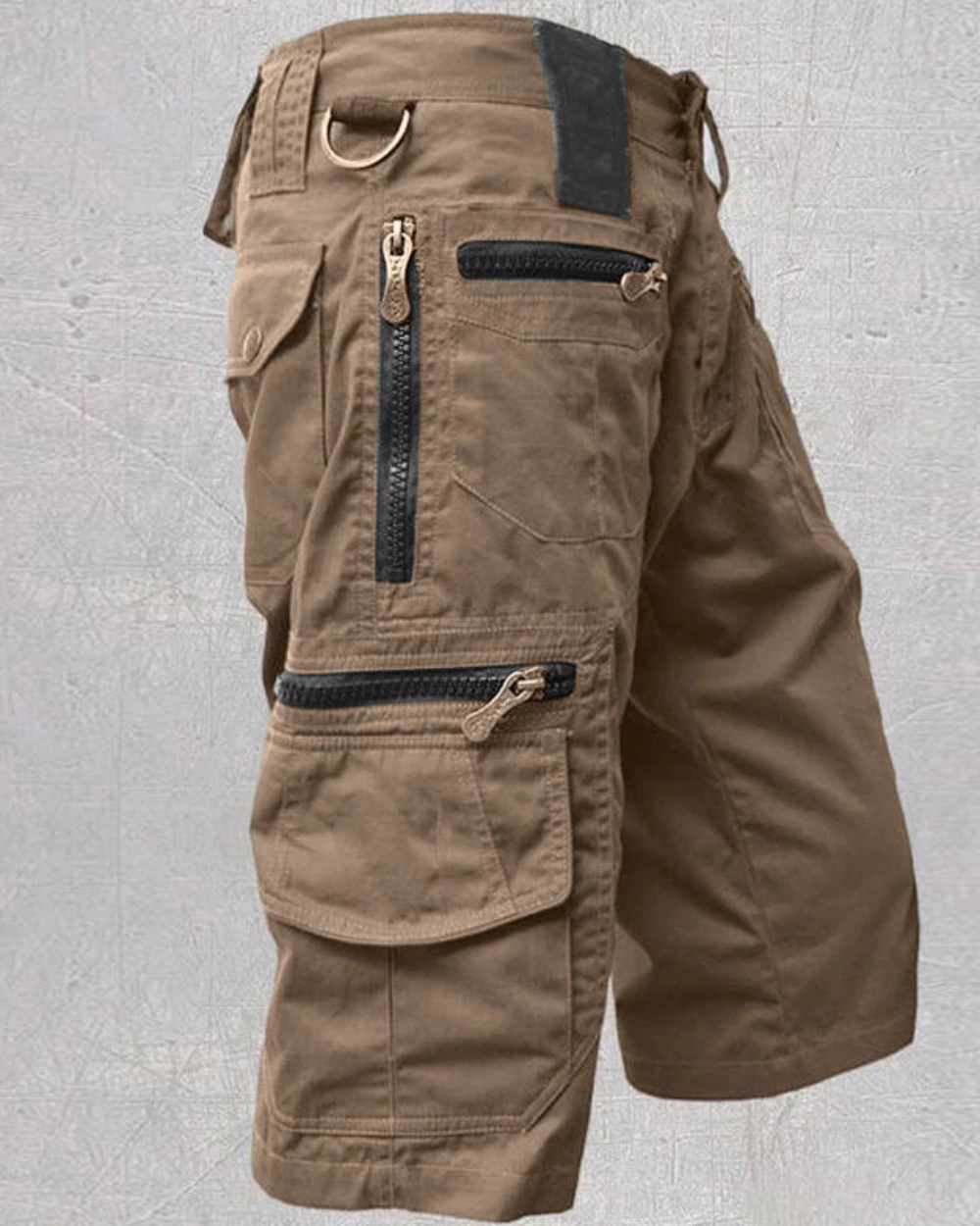Herre outdoor cargo shorts med praktiske lommer, ideelle til rejse & eventyr.