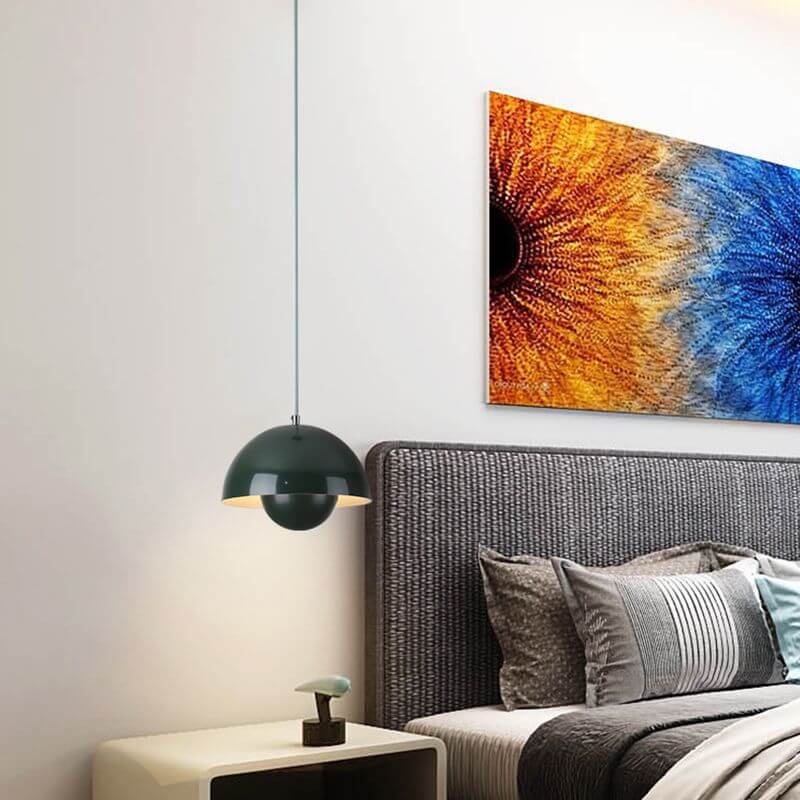 LED Pendelarmatur i urtepotte design til soveværelset