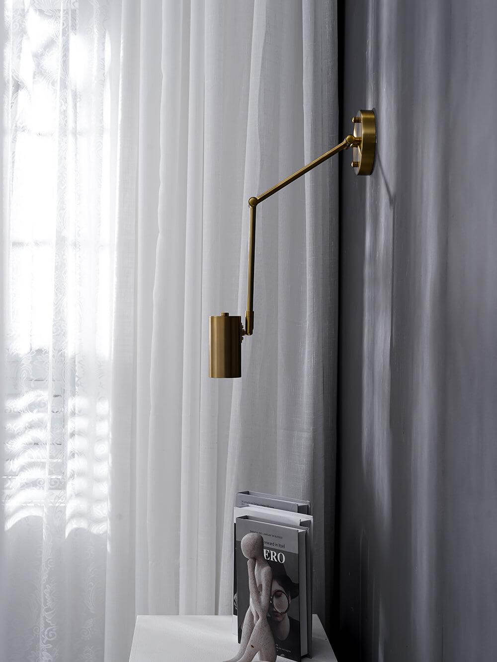 Drejelig LED-væglampe i moderne design