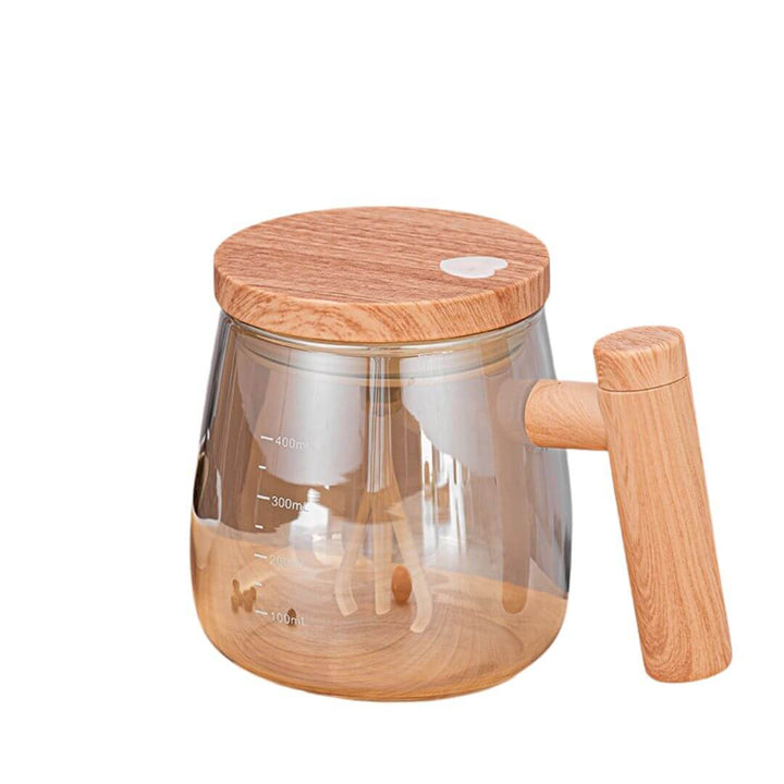 Håndmixer Kop af Træ - 2-i-1 Smoothie Blender