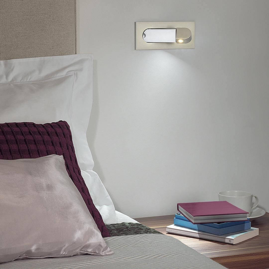 Dæmpbar LED sengebordslampe til soveværelset