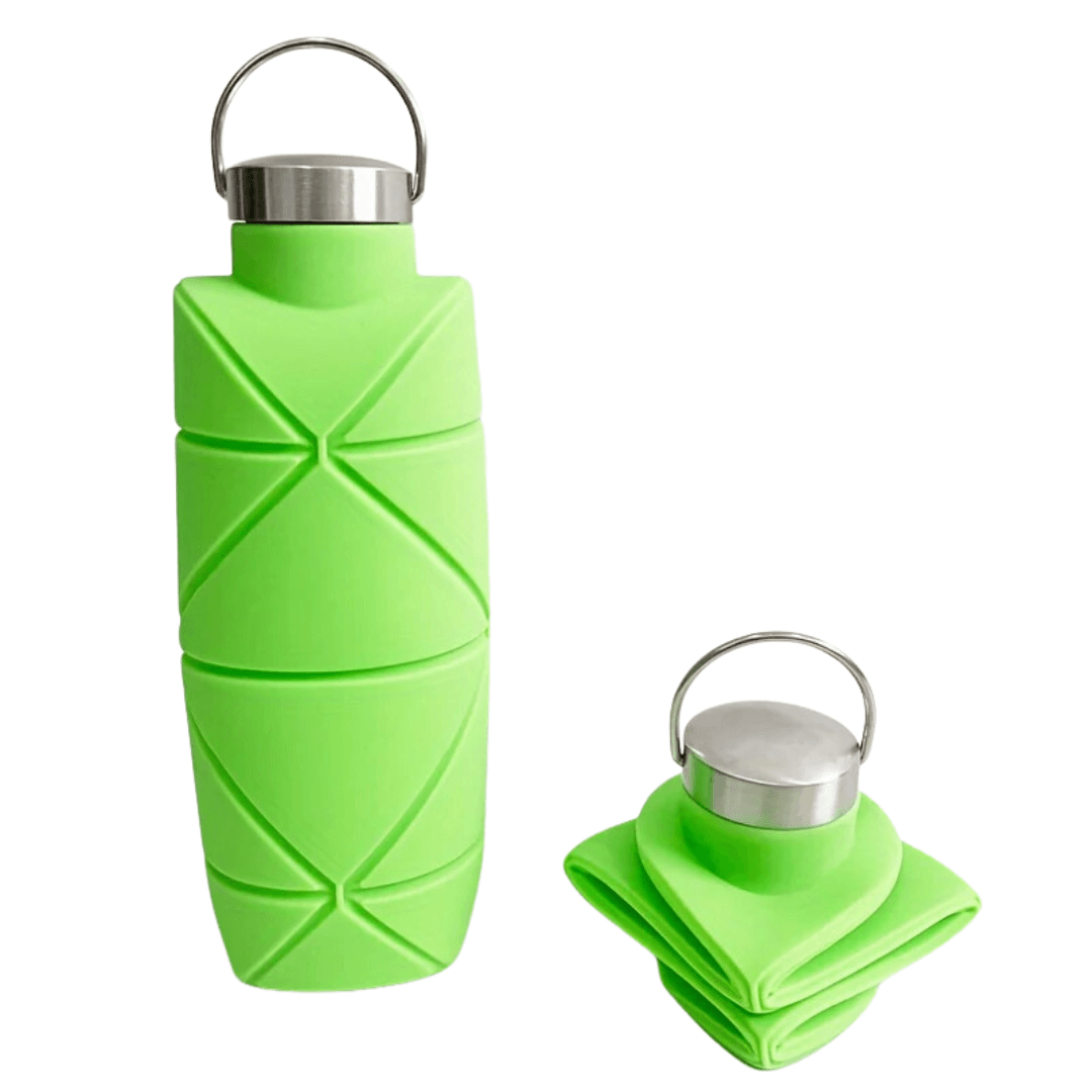 Sammenklappelig vandflaske 750ml - BPA-fri silikone