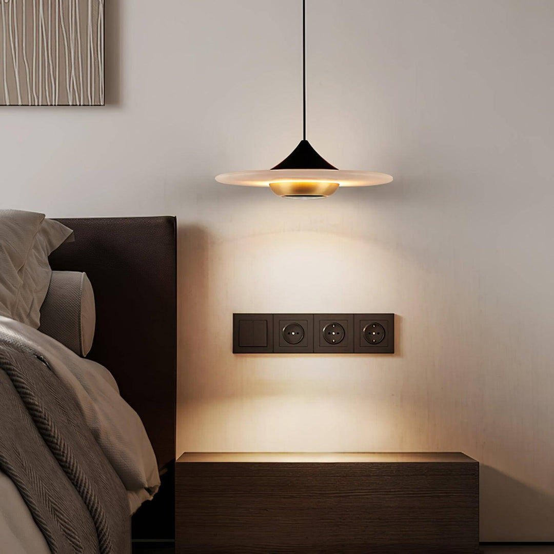 Elegant Marmor Pendel LED Loft Lampe