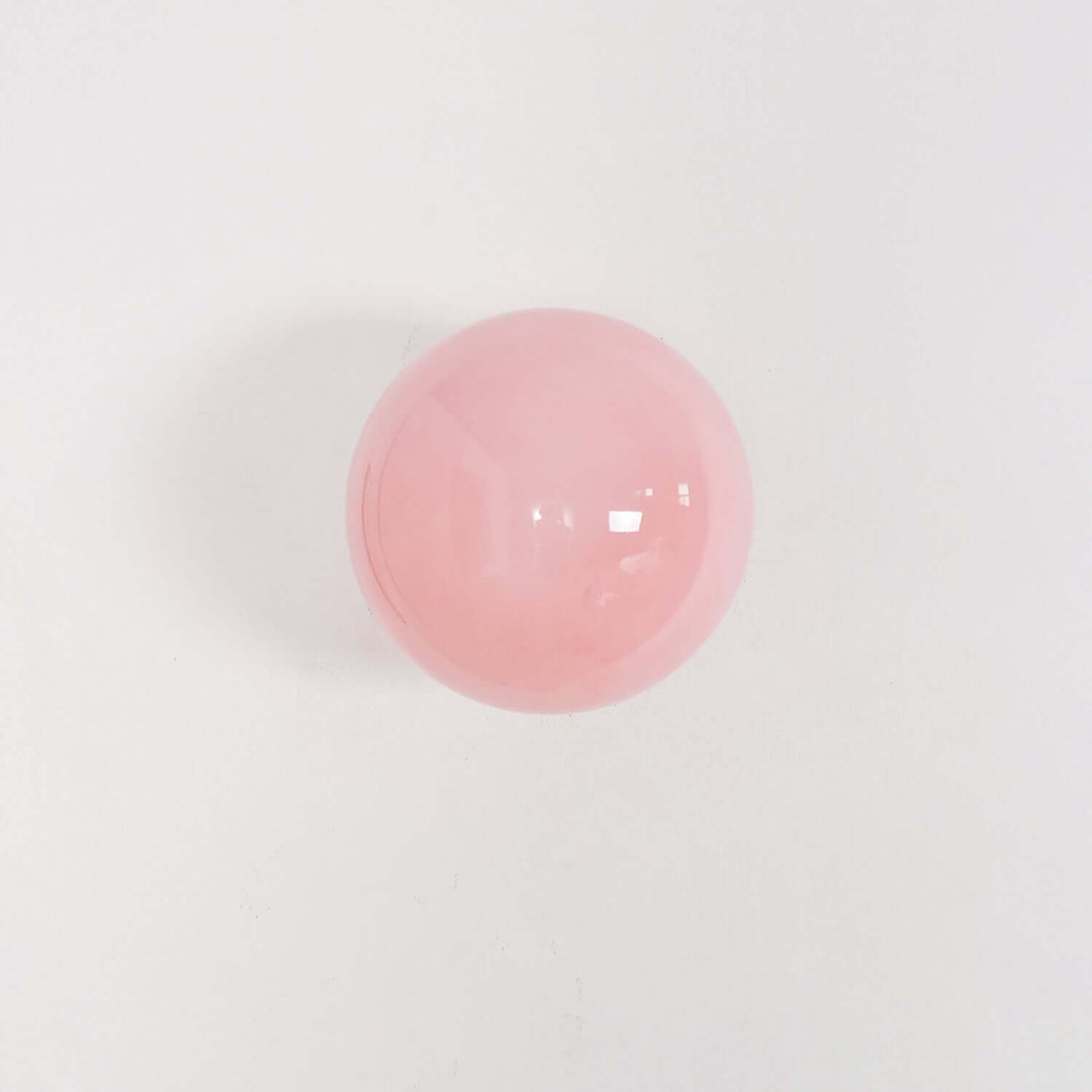 Moderne væglampe i rosa glas