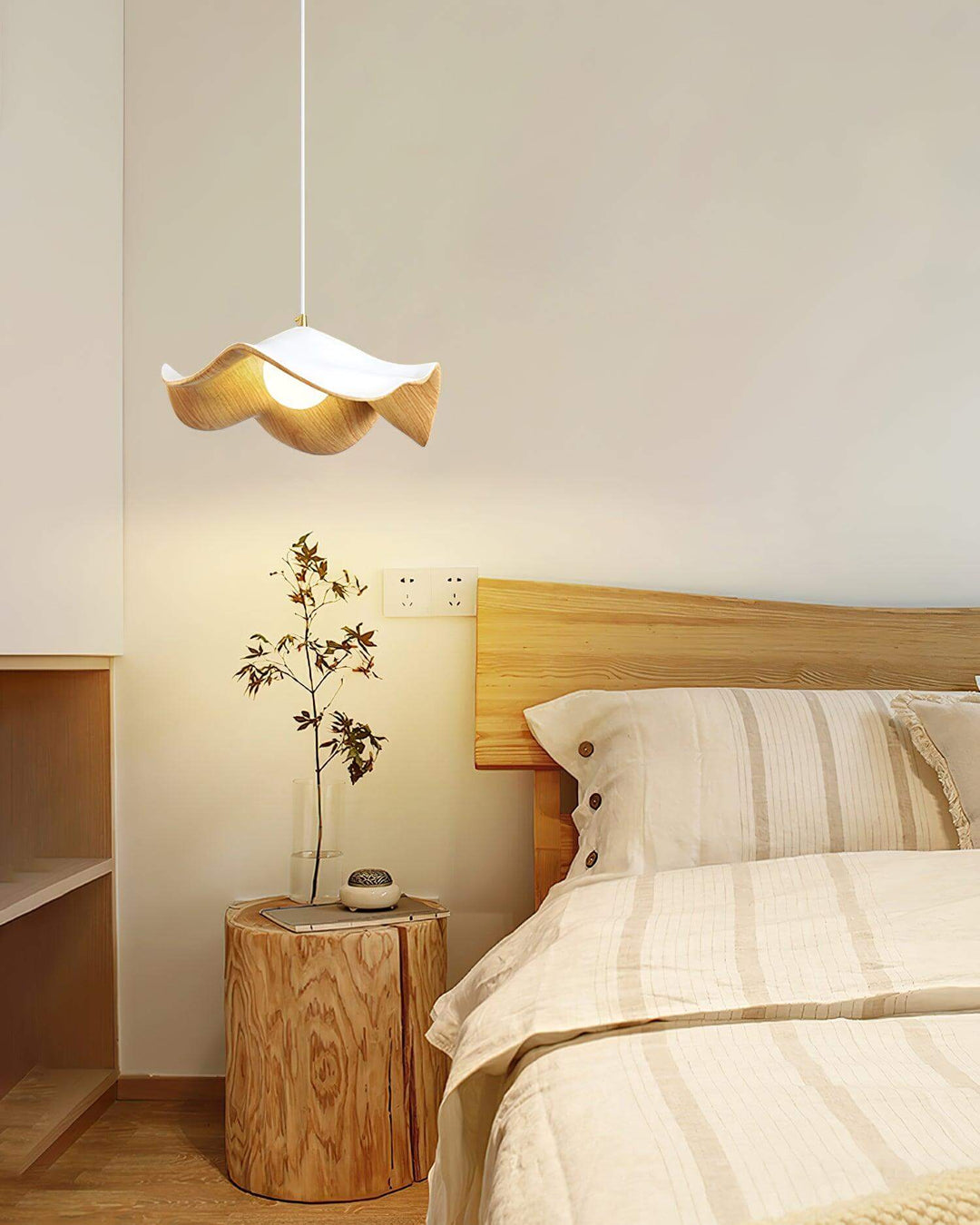 Designer Lotusblomst Pendel