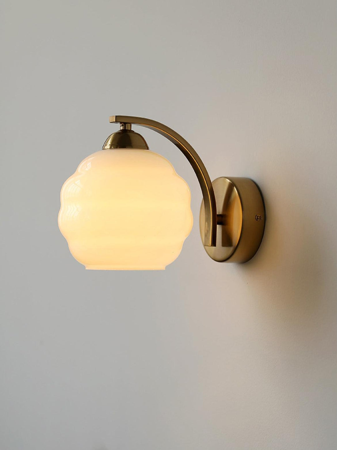 Vintage væglampe i Art Deco-stil