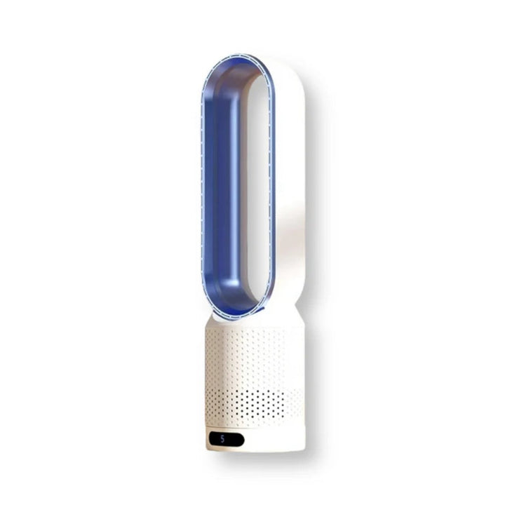 Moderne luftkøler med UV-rensning og ionisator. Giver ren, allergivenlig og frisk luft til boligkomfort.