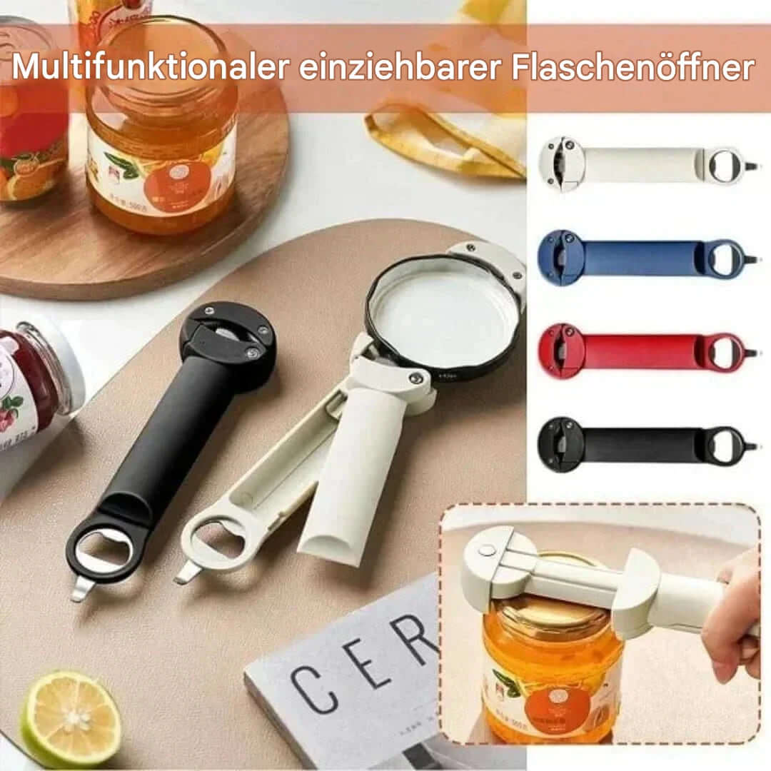 GripTwist Glas- og Flaskeåbner - Multifunktionel