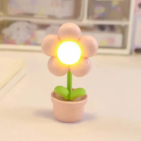 LED Blomster Bordlampe - Stemningslys Dekolampe