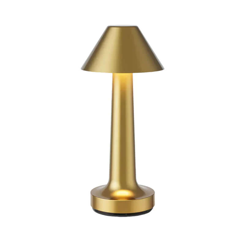 Dæmpbar LED bordlampe med genopladeligt batteri