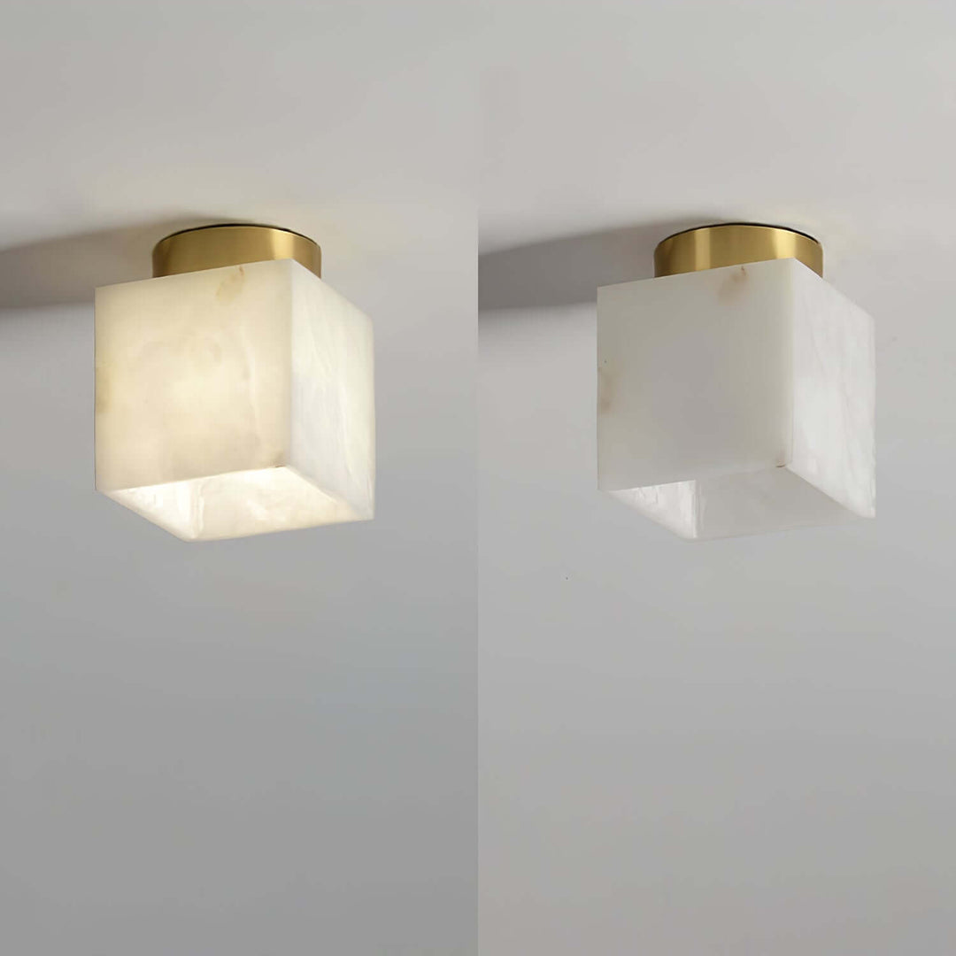 Måne Alabast Loftslys, Moderne LED, 15cm