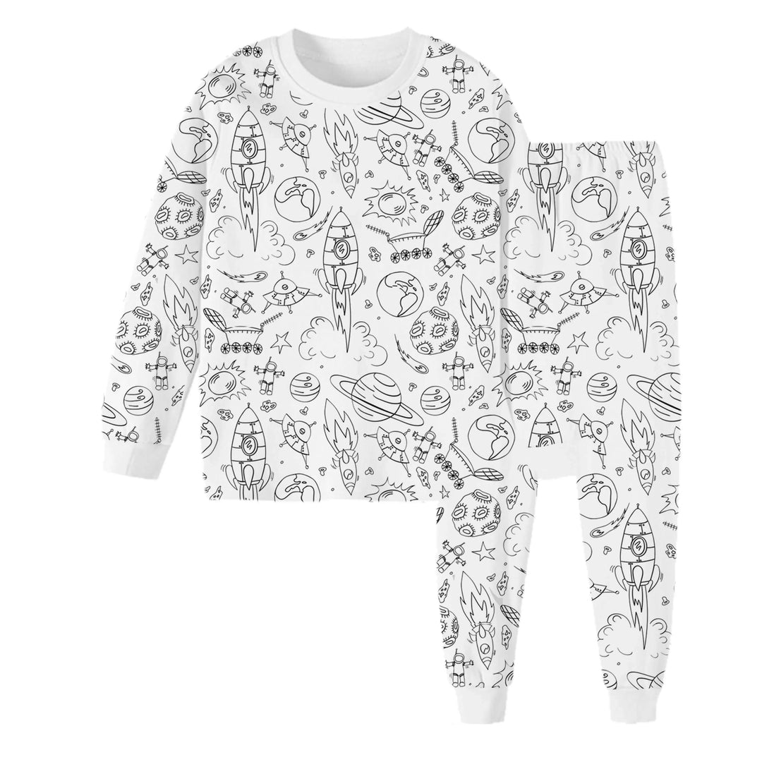 Børns Kreative Pyjamas - Mal og Drøm