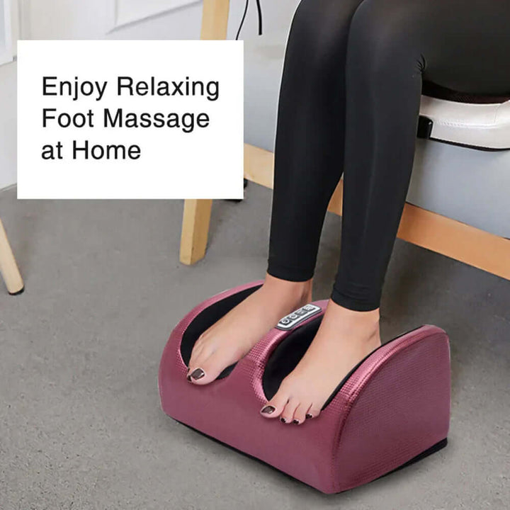 Fodmassageapparat med varme og Shiatsu-massage