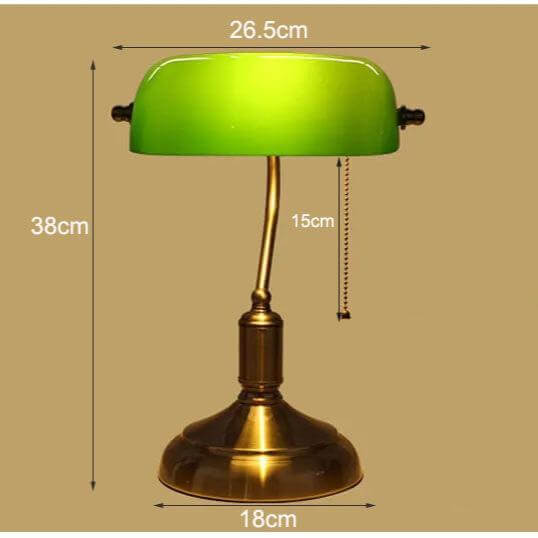 Eksklusiv bordlampe i glas