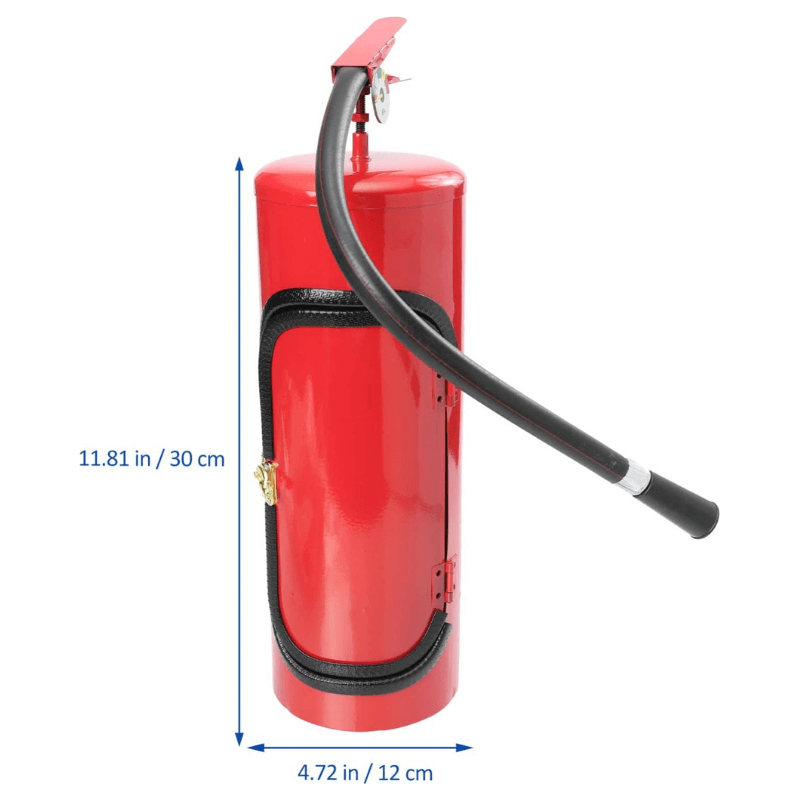 Unik vinholder i brandslukker-design Flamma