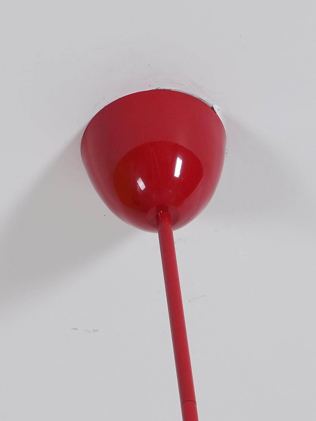 Elegant Glas & Metal Pendel Lampe