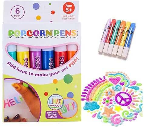 3D Puffy Pen sæt - Skab unikke 3D kunstværker